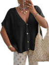 NEWHER DAILY Womens Batwing Short Sleeve Cardigans