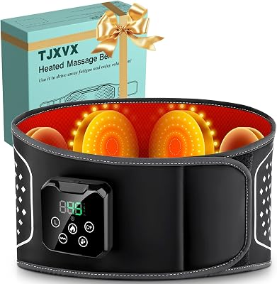 TJXVX 3-In-1 Kneading Vibration Massage Belt