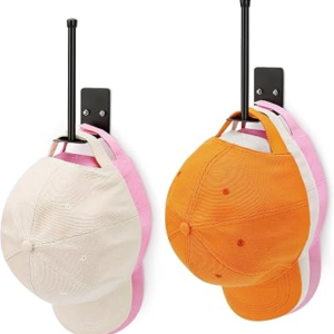 LSLCQW 2 Pack Hat Racks for Baseball Caps