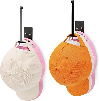 LSLCQW 2 Pack Hat Racks for Baseball Caps