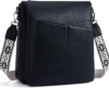 POIUGOYA Dual Main Pockets Leather Crossbody Bags for Women