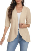 Askyes Women’s 3/4-Sleeve Cardigan