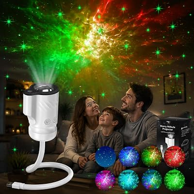 NELIANGIA Galaxy Projector Night Light
