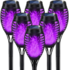 IKEERUIC Halloween Flickering Flame Light 6 Pack