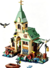 Magic House Building Set,Castle House Construction Model with Owl & Fish & Boat, Architecture Decor Model Kit, Home Decor Building Block Kit, Gifts for Adults Teens Age 14+(618PCS)