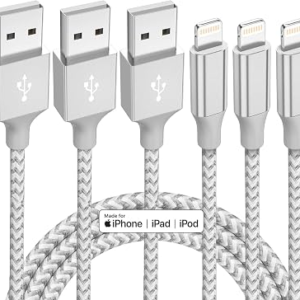 BKAYP iPhone Charger 3 Pack