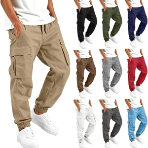 Sblioda Boys Uniform Pants Uniform Pants for Boys Khaki