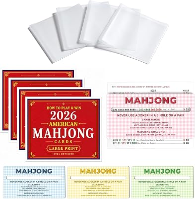 GENERIC American Mahjong Card Set