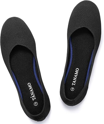 TANAMO Womens Flat Ballet Shoes