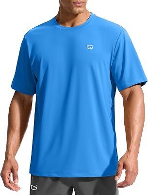 G GRADUAL Mens Sun Protection Swim Shirt