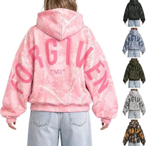 FEUNU Camo Hoodie Sweatshirt