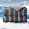 BEDSMILE Striped Cooling Comforter