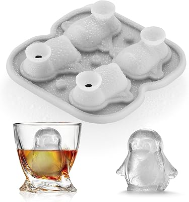ACOOKEE Penguins Ice Cube Tray