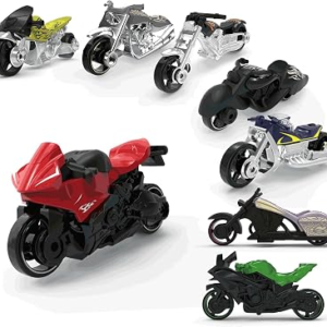 MQDMINI 8 Pack Mini Motorcycle Models
