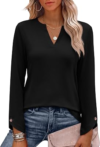 ANRABESS Womens Long Sleeve Shirts