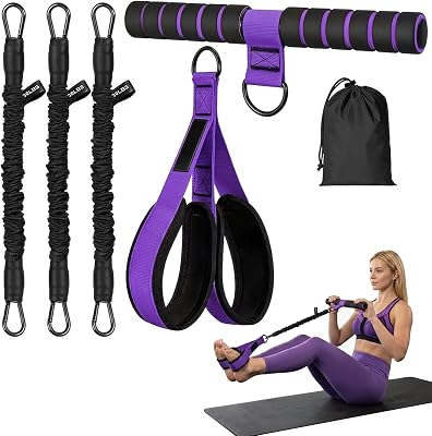 3-Tube Adjustable Pedal Resistance Band
