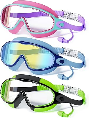 CMBJJU 3 Pack Swimming Goggles