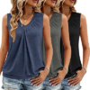 Siyaacg Womens Tank Top–3 Pcs