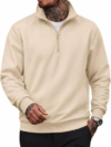 COOFANDY Mens Quarter Zip Pullover