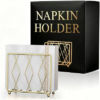 LWSFF Gold Metal Napkin Holder for Table