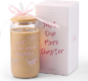 KORHONEN Bookish Lover Glass Cup Gifts