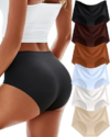DWGVVX Womens Seamless No Show Underwear 6Pack