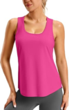SANTINY Womens Racerback Workout Tops