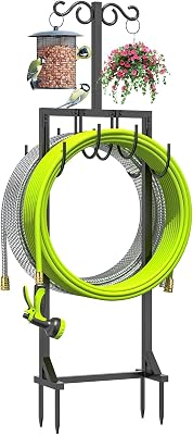 KRZKRZ Heavy Duty Garden Hose Holder