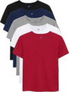 YERIOK 5 Pack Kids Cotton Shirts