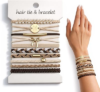 FOHUFO 10 Pcs Hair Ties Bracelets