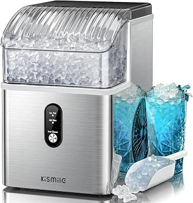KISMILE Nugget Ice Maker Countertop