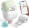 NIIMBOT B2 Label Maker Machine with Tape for Home Office, Green White