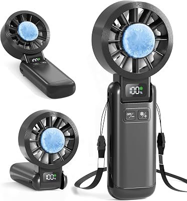 HUSDENSKY Pro Handheld Portable Fan