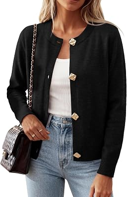 WIHOLL Womens Lightweight Cardigan