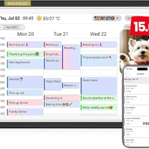 BIGASUO 15.6″” Smart Digital Calendar
