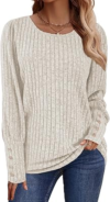 LYLINAN Womens Lightweight Pullover Sweaters