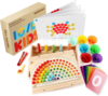 INIFEIDALA Montessori Wooden Educational Toys for 3-6 Year Olds