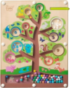 Nene Toys Color Tree Maze – Montessori Magnetic Board for Toddlers 2 3 4 5 Years – Wooden Color & Number Sorting Game – Fine Motor Skills Toy for Preschool Kids – Travel Busy Board Educational Toy