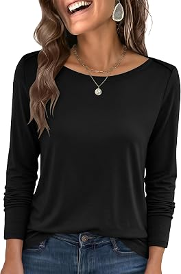 ANRABESS Long Sleeve Shirts Fall Tops
