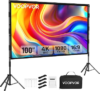 VOOPVOR 100 Inch Projector Screen