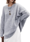UNCLECAT Womens Oversized Sweater