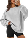 ATHMILE Womens Oversized Sweatshirt