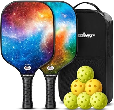 HICOBER Pickleball Paddles Set of 2