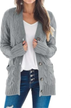 MEROKEETY Womens Cardigan Sweaters