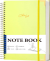 Yoment B5 Spiral Notebook, Hardcover, College Ruled, 200 Pages, 100 GSM