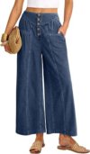 ANRABESS Women’s Wide Leg Palazzo Jeans