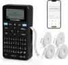 SUPVAN E11 Keyboard & Bluetooth Label Maker Machine with 4 Tapes