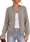 LILLUSORY Womens Button Down Cardigan Sweater