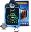 LCD Writing Tablet for Kids 10 Inch Bat Hero Drawing Board for Boys 3 4 5 6 7 Erasable Drawing Pad with Lanyard High Definition Color Doodle Board Travel Toy Birthday Gift for Toddler