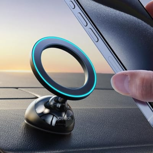 JOYROOM for MagSafe Car Mount, All-Metal Magnetic Phone Holder for Car, [Stronger Magnet] Car Magnet Phone Mount for Dash, Fit for